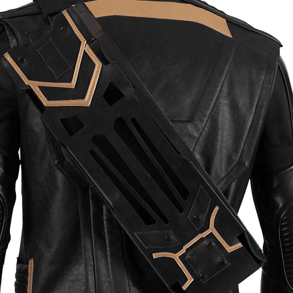 Avengers 4 Hawkeye Ronin Cosplay Costume, Samurai Style Warrior Outfit Full Set for Men - Halloweez
