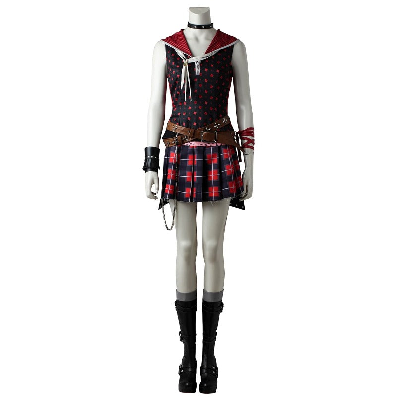 Costume de cosplay exclusif d'Iris Amicitia pour Halloween - Vêtements d'Halloween et de Noël haut de gamme