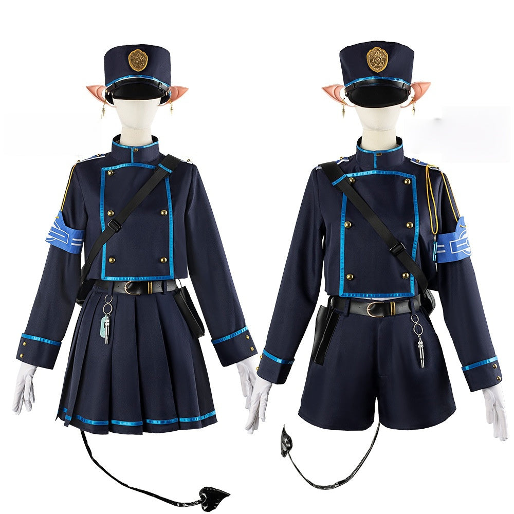 Blue Archive Railway Twins Cosplay Costume - Anime Game Character Outfit for Women - Halloweez