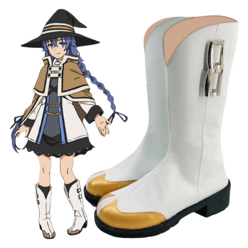 Mushoku Tensei: Jobless Reincarnation Roxy Migurdia Cosplay Shoes for Anime Conventions - Halloweez