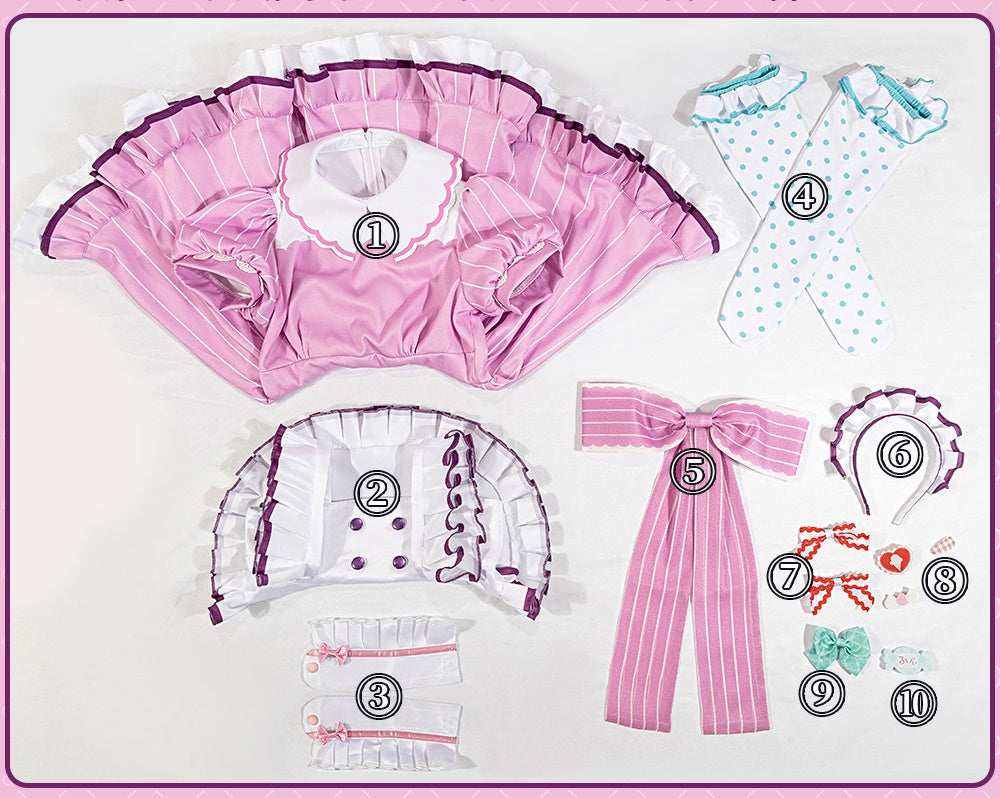 lovelive AiScReam Ruby Kurosawa Cosplay Costume Anime Dress for Women - Halloweez