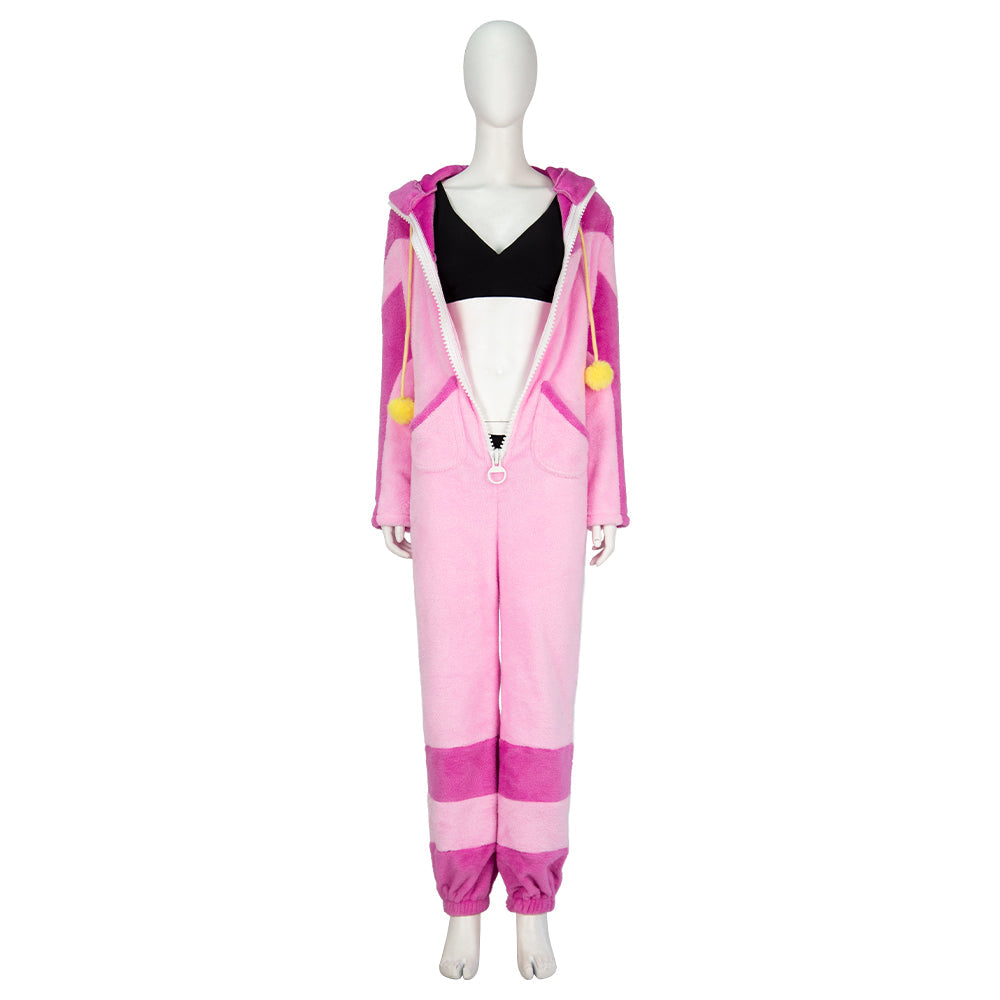 Halloweez Juri Cosplay Pajama Set from Street Fighter 6 - Authentic Look