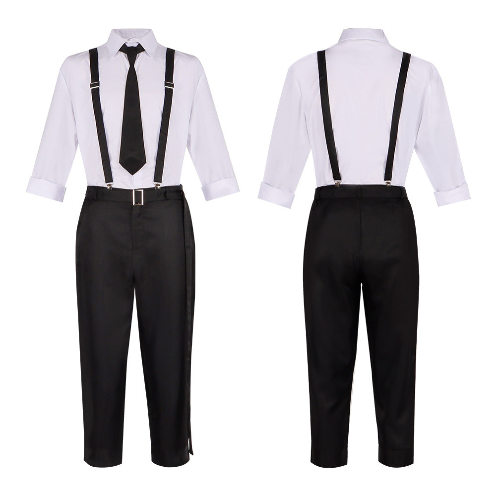 Bungo Stray Dogs Armed Detective Agency Nakajima Atsushi Cosplay Costume for Halloween and Role-Playing - Halloweez