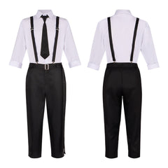 Bungo Stray Dogs Armed Detective Agency Nakajima Atsushi Cosplay Costume for Halloween and Role-Playing - Halloweez