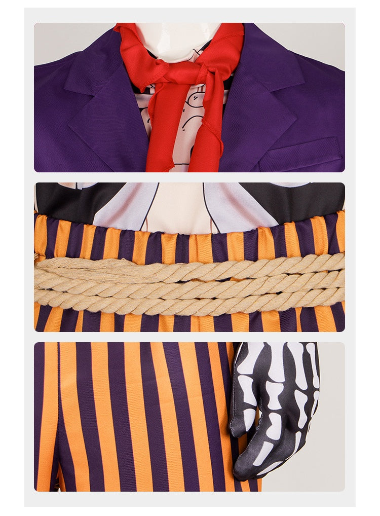Coco Cosplay Costume Grandpa Hector Skeleton Costume Movie Same Halloween Performance Clothing