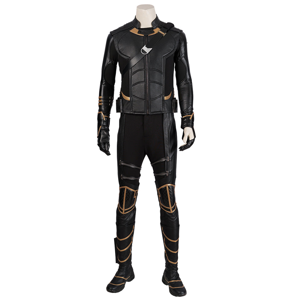 Avengers 4 Hawkeye Ronin Cosplay Costume, Samurai Style Warrior Outfit Full Set for Men - Halloweez
