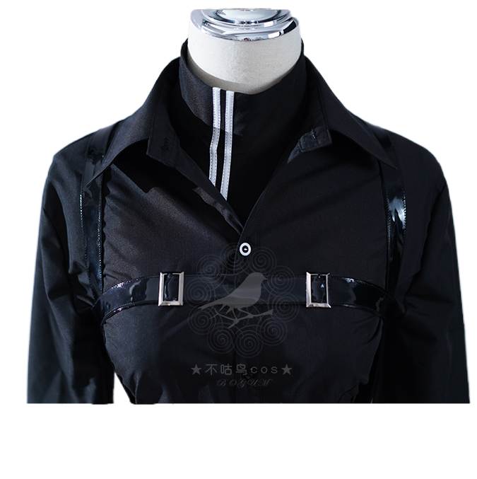Warden Eternal Cosplay Costume - No Return Cosplay Outfit Player Trench Coat Cloak Cosplay Suit for Anime Fans