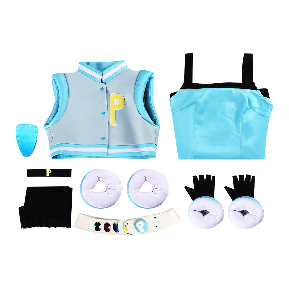 PowerPuff Girls Z Hyper Blossom Cosplay Costume - Anime Role Play Outfit
