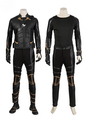 Avengers 4 Hawkeye Ronin Cosplay Costume, Samurai Style Warrior Outfit Full Set for Men - Halloweez