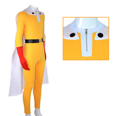 One Punch Man Cosplay Costume Saitama Tatsumaki Fubuki Battle Suit Anime Cosplay Outfit - Halloweez