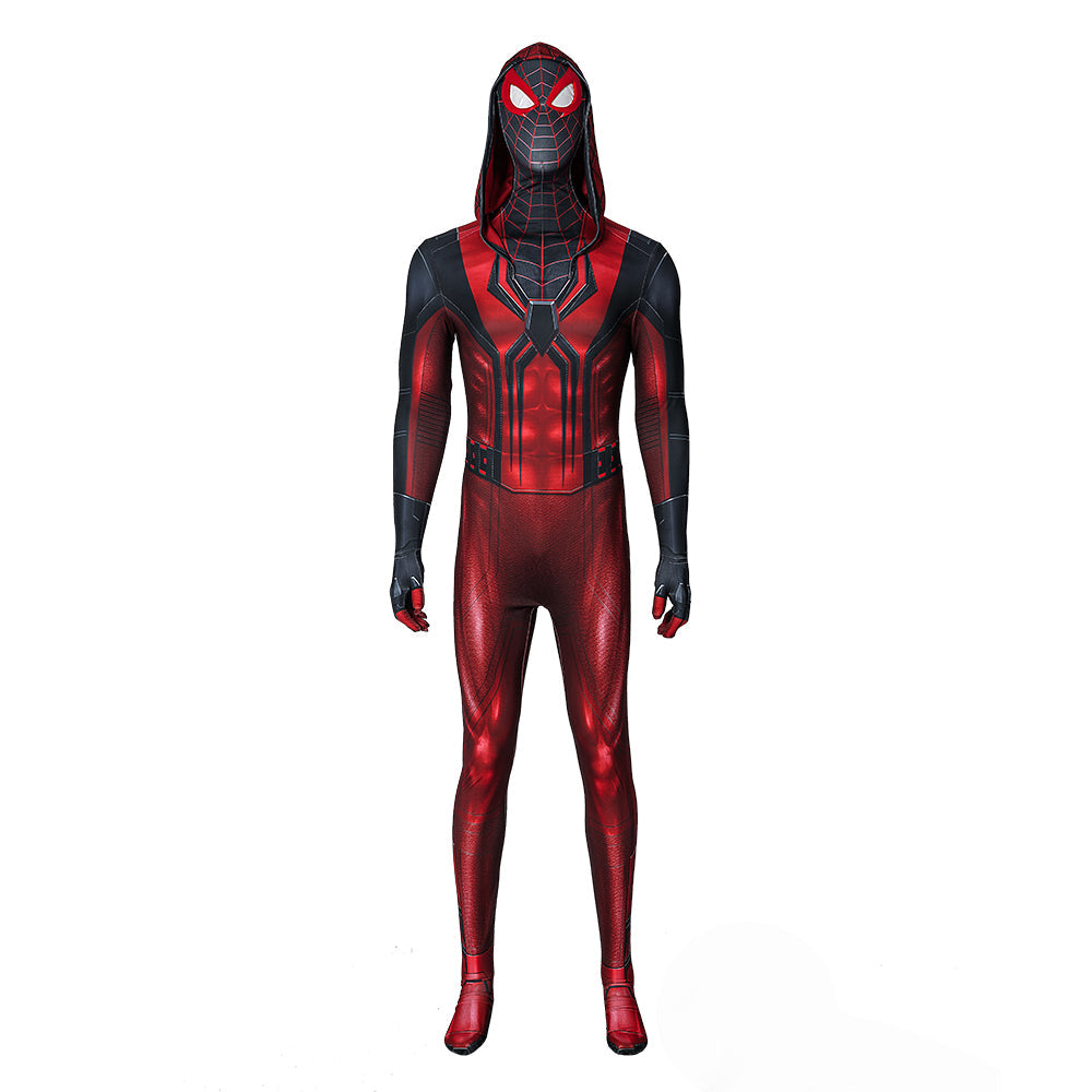 2023 Halloweez Spider-Man Miles Morales Jumpsuit Cosplay Costume