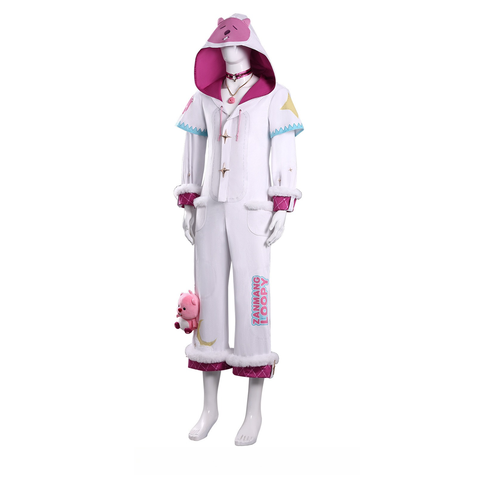 Supernatural Action Team Allen Cosplay Zanmang Loopy Collab Outfit - Halloweez