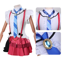 Love Live Performance Costume Eli Ayase Umi Sonoda Cosplay Outfit for Women - Halloweez