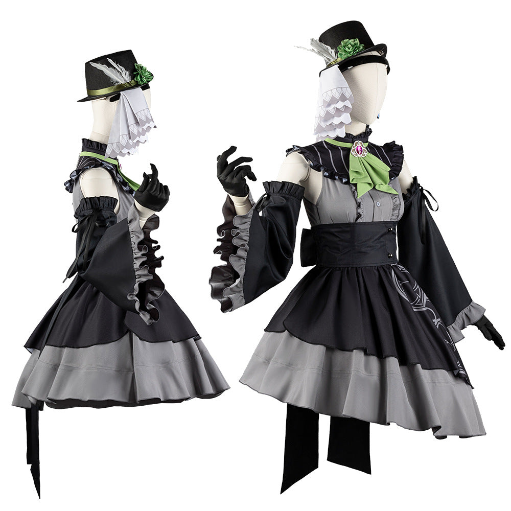 BlueSakurako anime cosplay game dress from Blue Archive - Sakurako Character Costume - Halloweez
