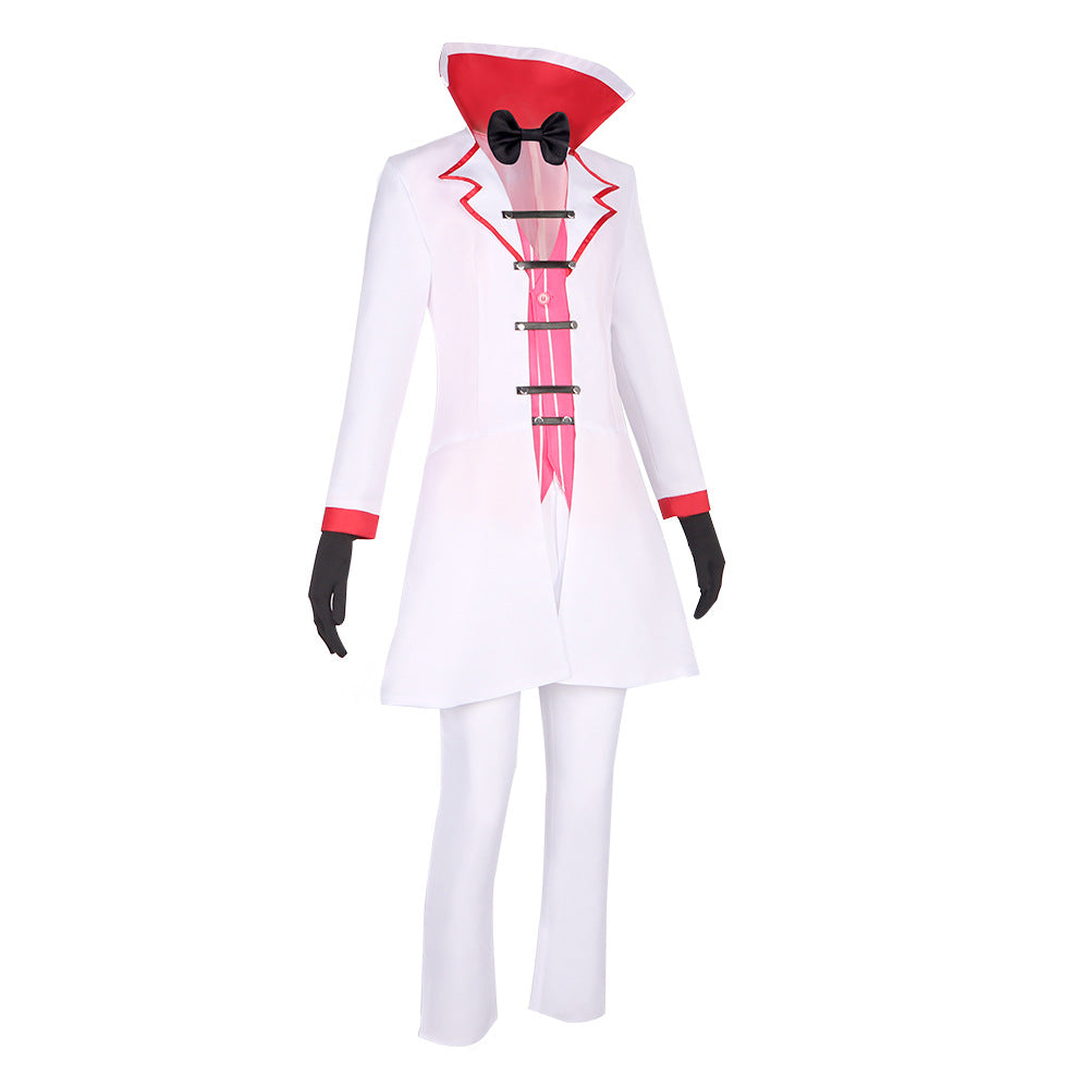Hazbin Hotel Lucifer Cosplay Costume - King of Hell Halloween Performance Outfit