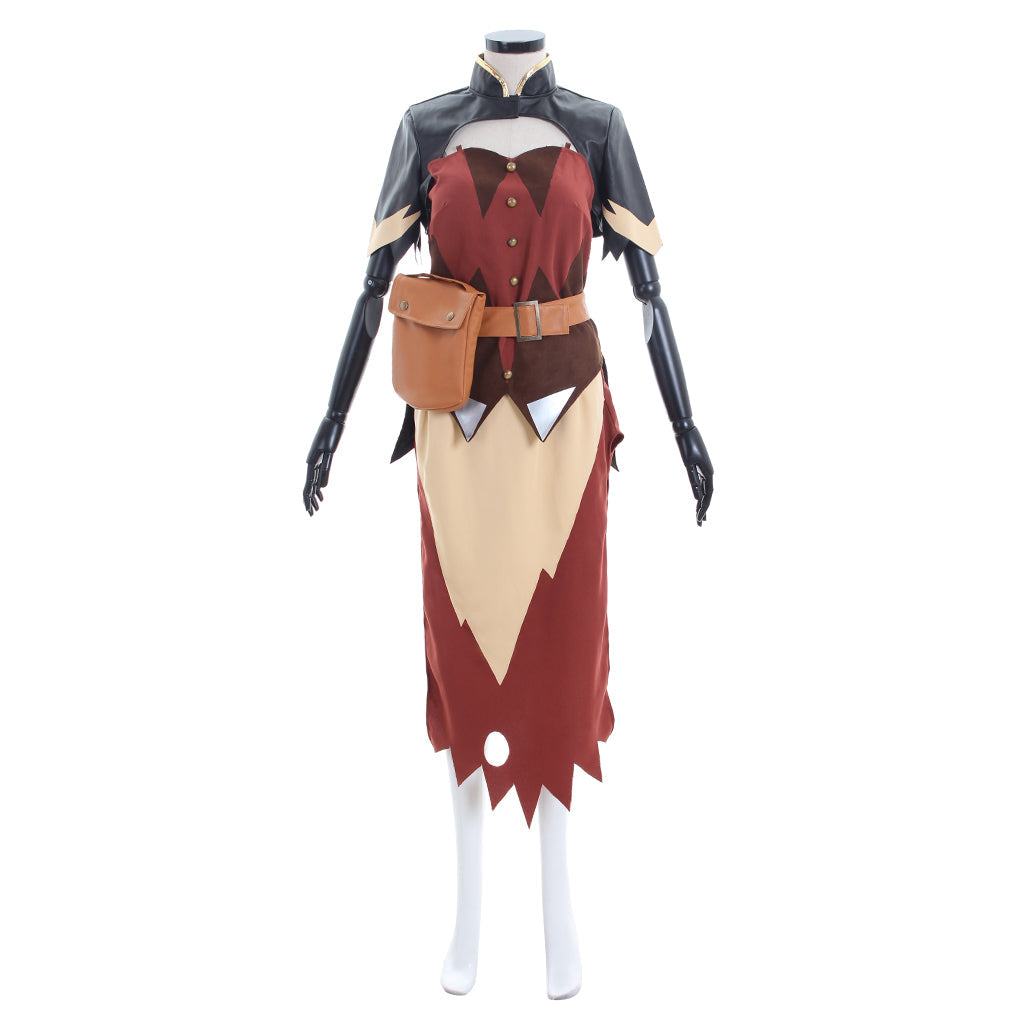 Halloweez Mercy Angela Cosplay Costume for Women | Overwatch-Inspired Full Suit Set