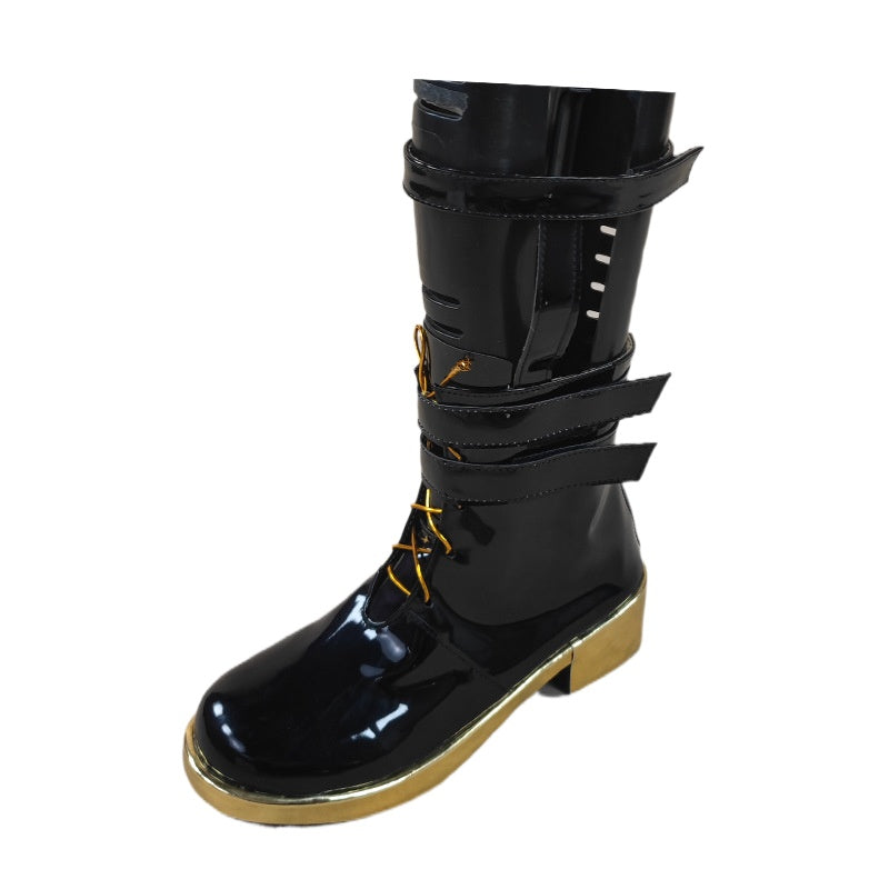 2107 Kagamine Rin Raccoon Cosplay Shoes for Anime Expo Performance - Halloweez