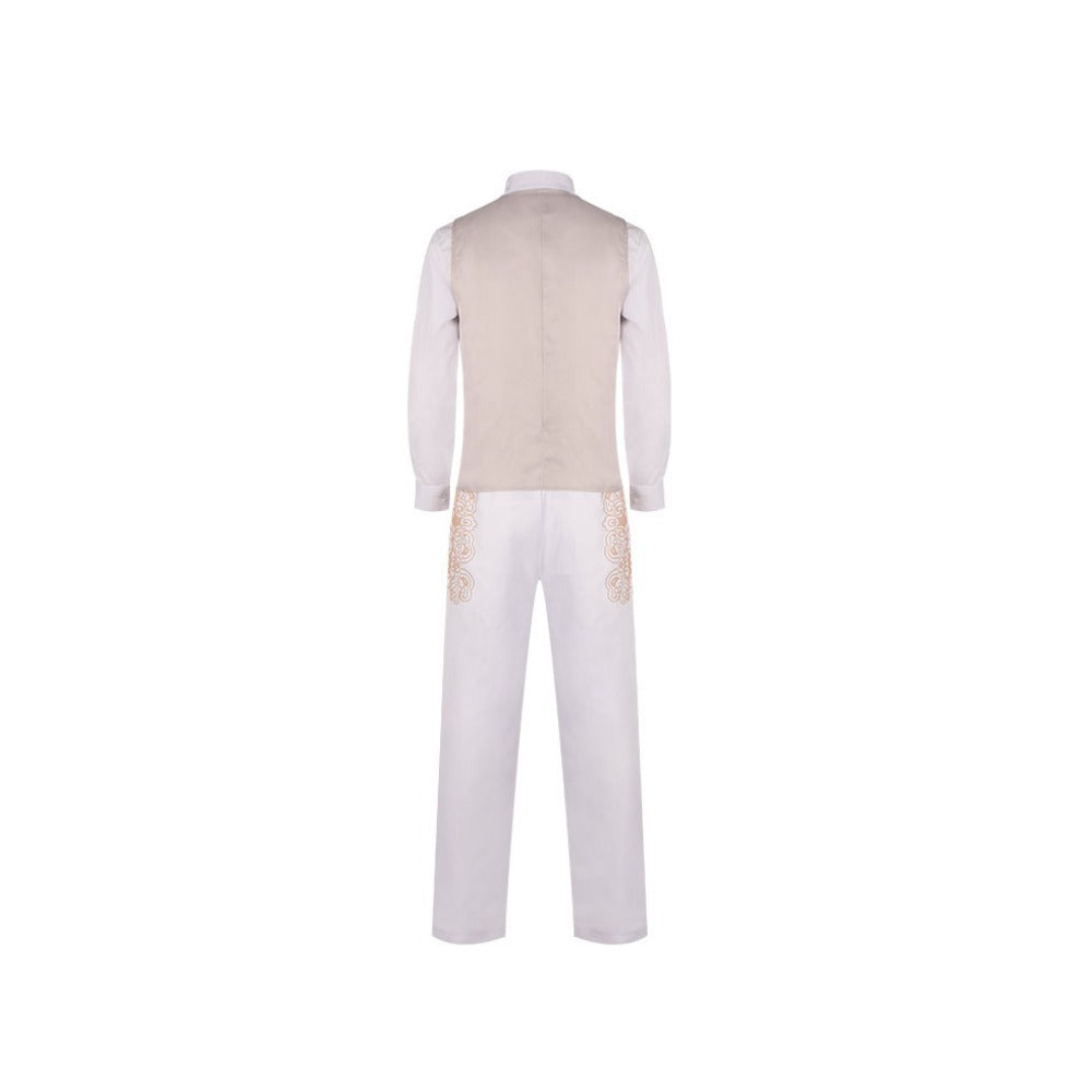 Napoleon Movie Cosplay Costume - Medieval Court Retro Style for Stage Performance