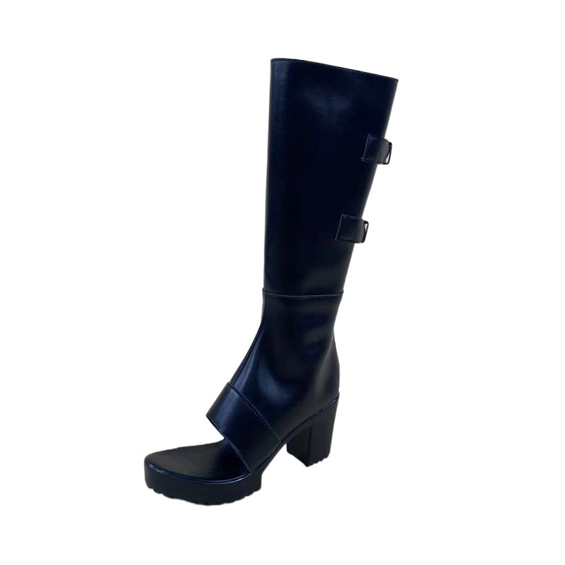 1646 Naruto Haruno Sakura Cosplay Shoes for Anime Conventions and Performances - Halloweez