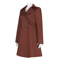 M3GAN/Meghan Cosplay Costume Adult & Kids Dress Coat Trench Same as American Movie - Halloweez