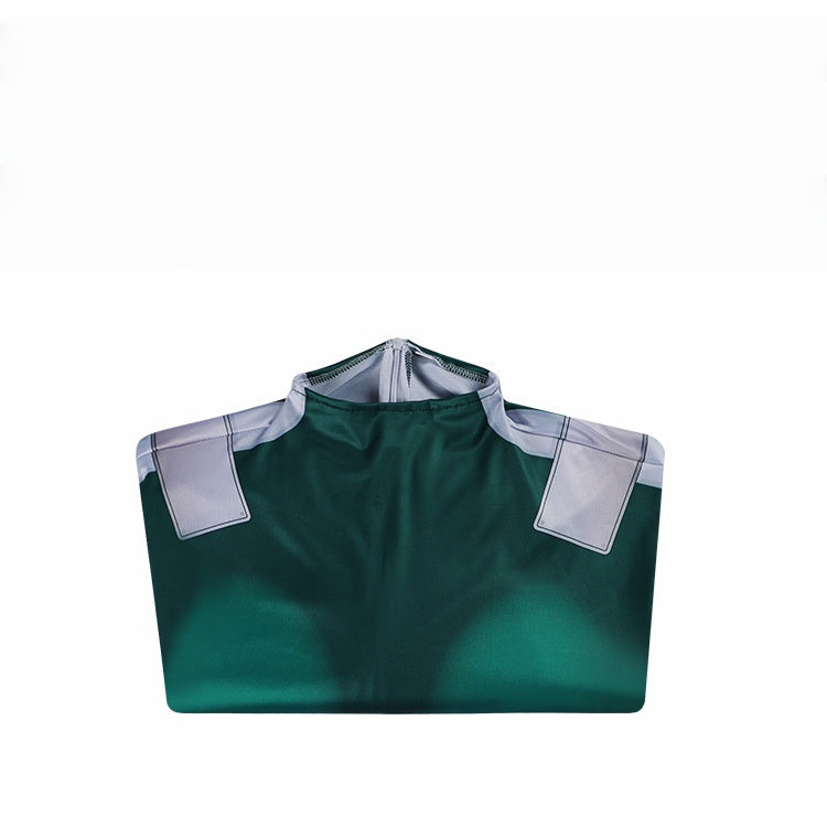 My Hero Academia Deku Battle Suit Tight Jumpsuit Cosplay Costume for Halloween Anime Role Play - Halloweez