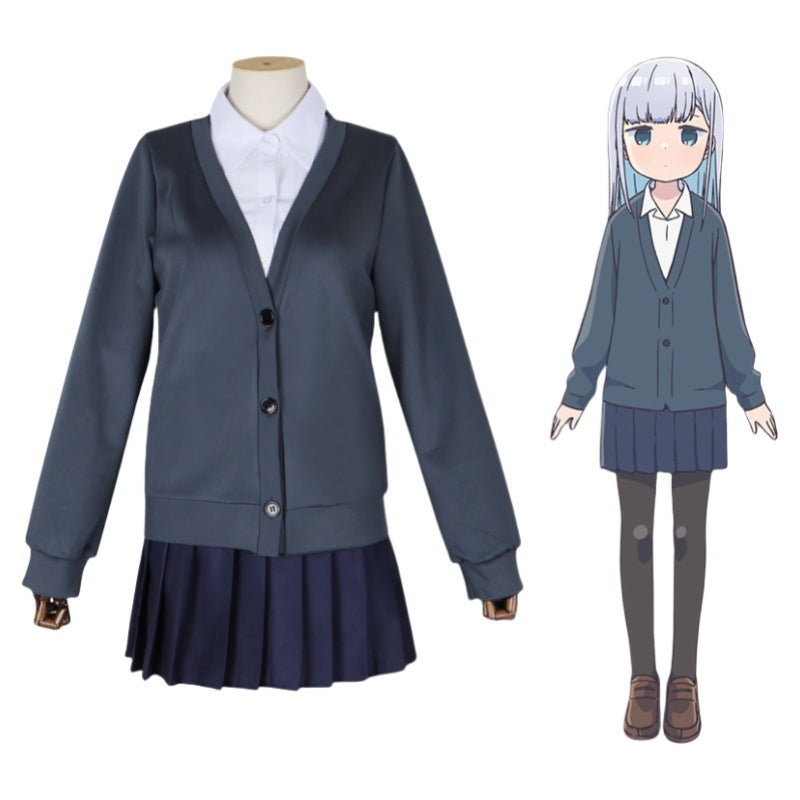 Aharen-san wa Hakarenai Reina Aharen Cosplay Costume School Uniform JK Anime Outfit - Halloweez