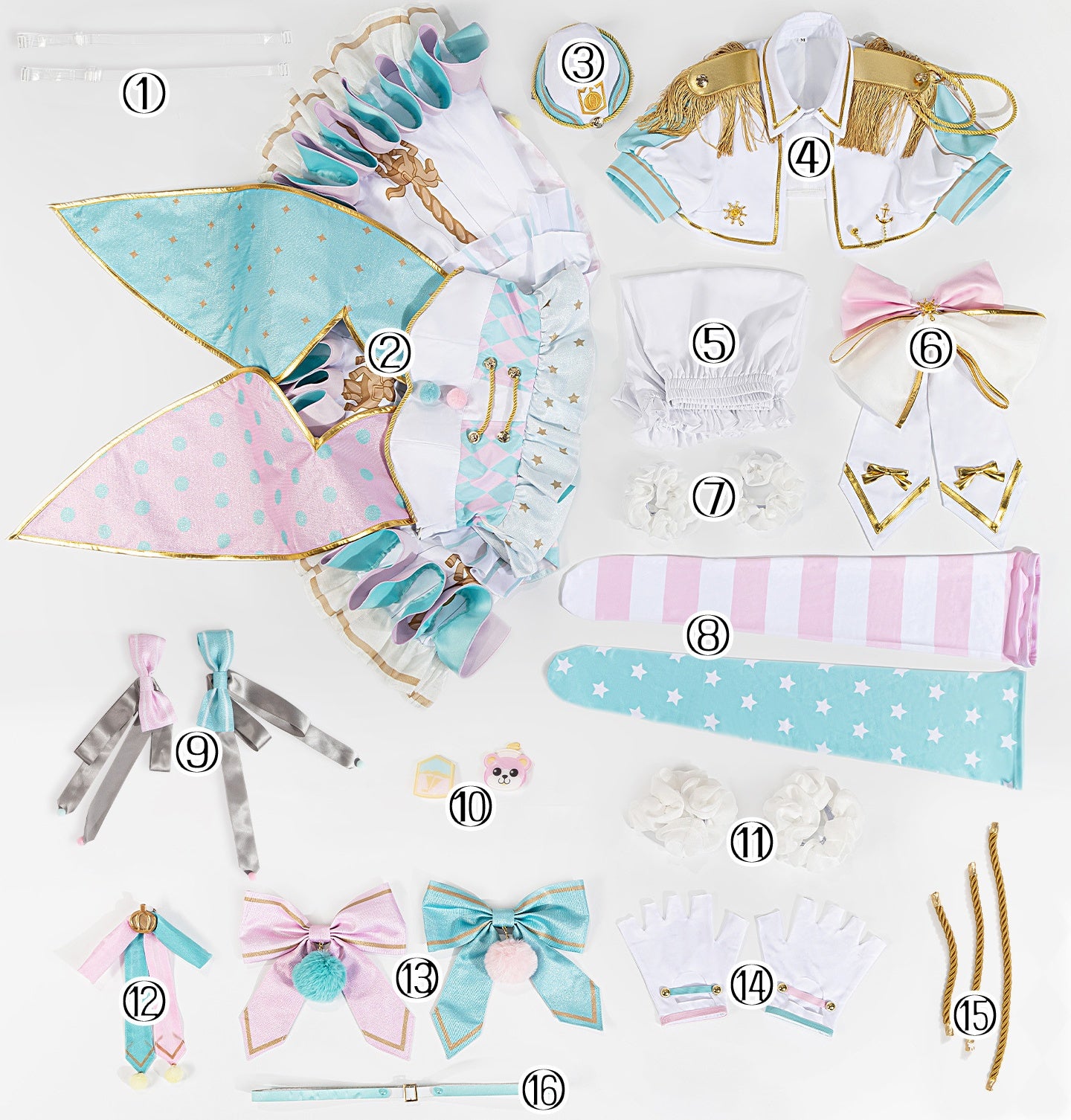 Bangdream Misaki Okusawa Cosplay Costume Anime Game Outfit for Women - Halloweez