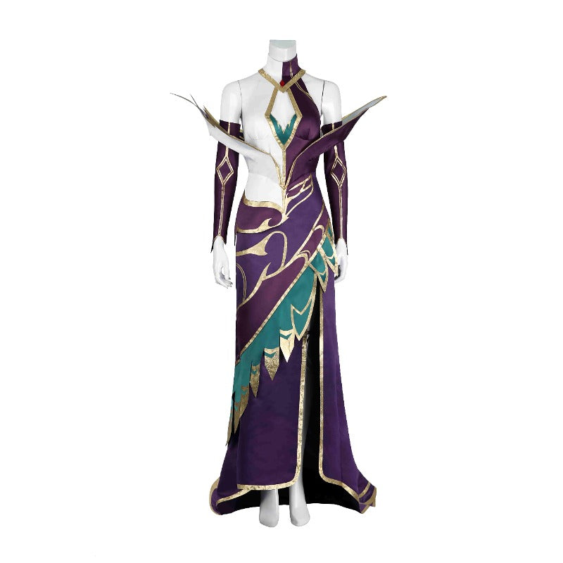 Costume de cosplay Epic Witch Morgana de League of Legends pour femme par Halloweez