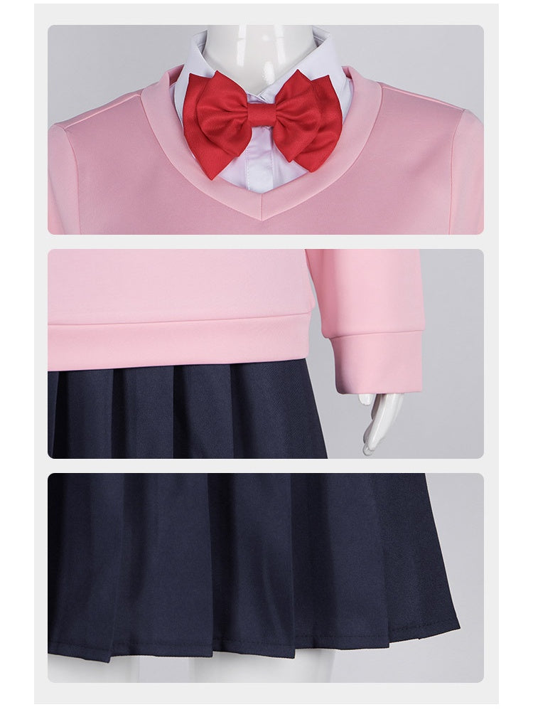 Dandadan Supernatural Armed Cosplay School Uniform Momoka Ayase Cosplay Costume Anime Outfit Hoodie