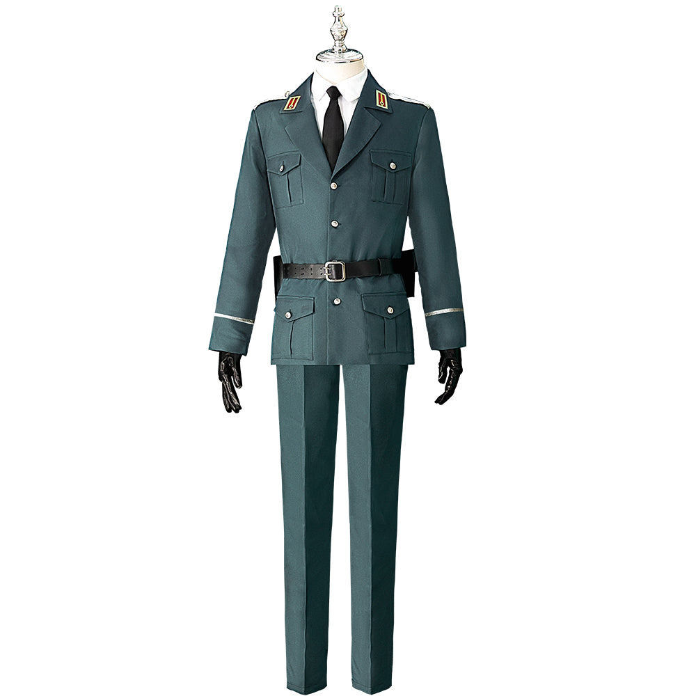 Halloweez Yuri Briar Cosplay Costume for Men, SPY x FAMILY Anime-Inspired Outfit with Accessories