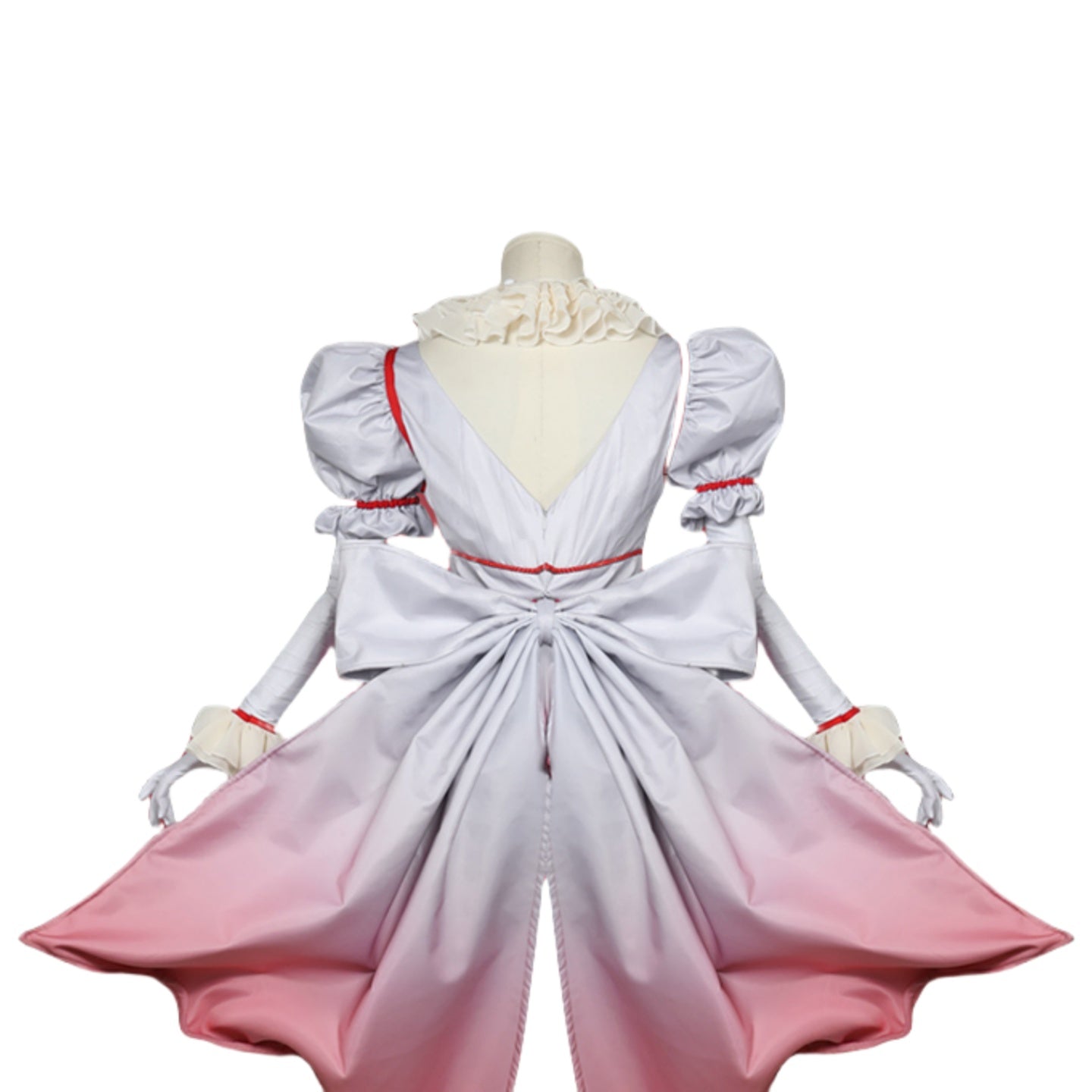 Pennywise Female Cosplay Costume from It (2017) Movie - High Quality Material - Halloweez