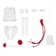 Wuthering Waves Verina Full Dress Set - Complete Elegant Cosplay Costume