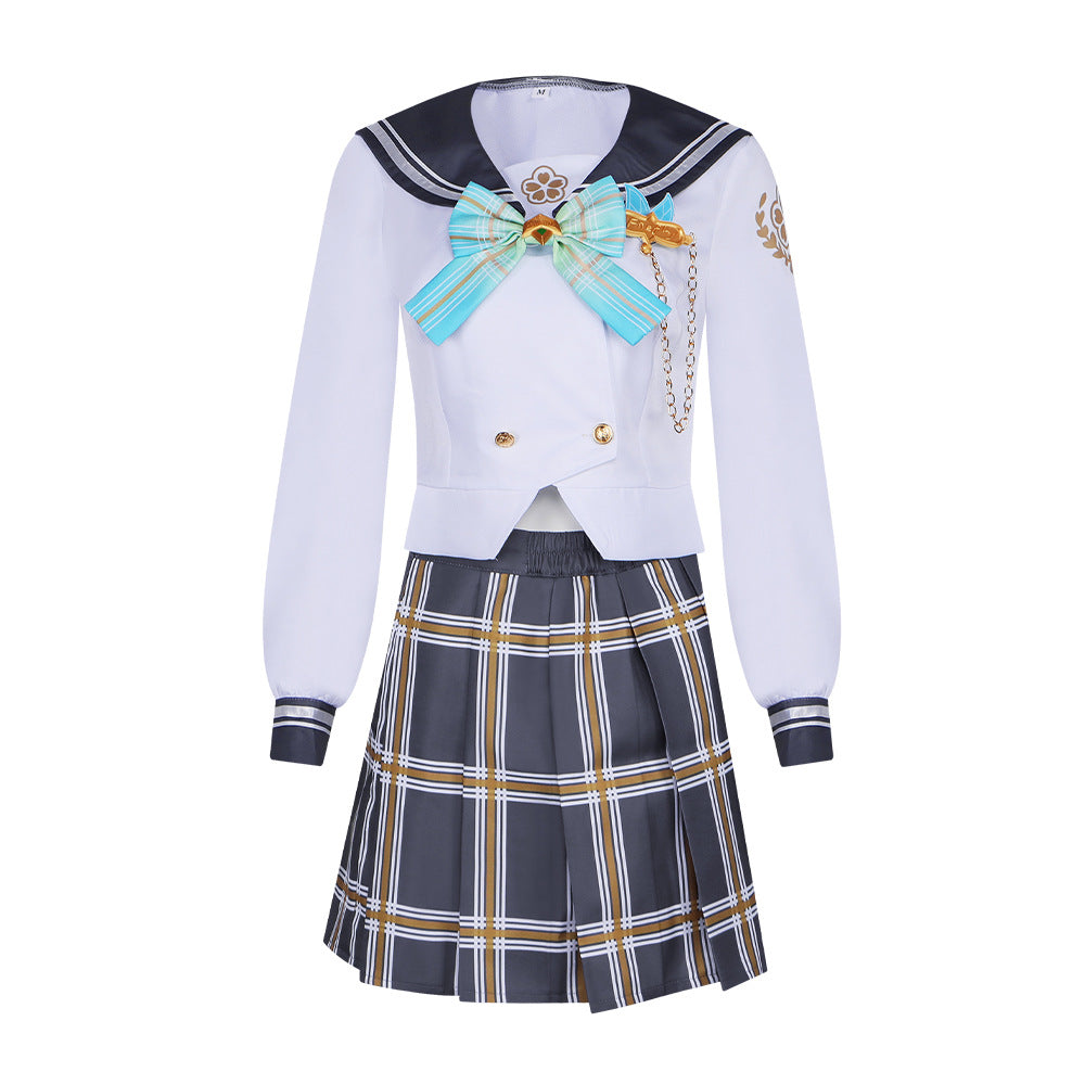 Honkai: Star Rail Firefly Cosplay Costume - Complete Set for Anime Conventions and Roleplay, High-Quality JK School Uniform Outfit