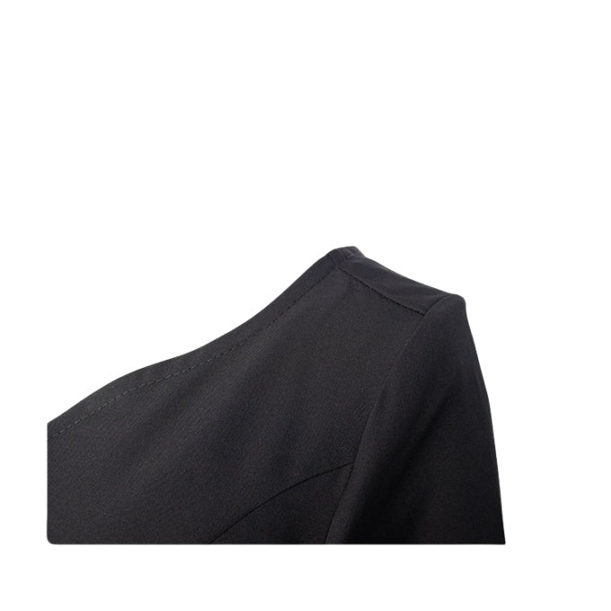 Adams Family Wednesday Addams Cosplay Costume Halloween Dress Performance Outfit - Halloweez