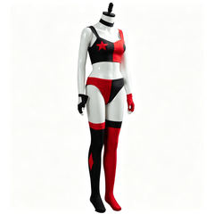 Suicide Squad Harley Quinn Cosplay Costume, Custom Outfit for Halloween & Comic‑Con