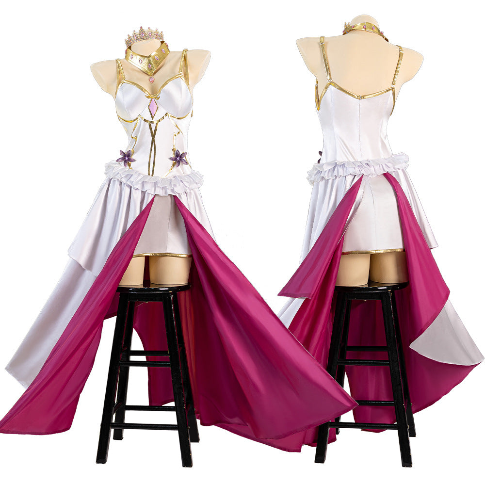 Code Geass: Lelouch of the Rebellion C.C. Cosplay Costume - Anime Game Dress Outfit for Women - Halloweez