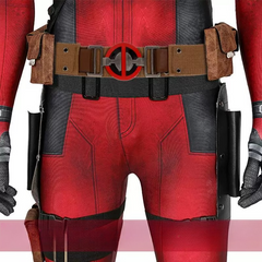 Deadpool Wade Wilson Cosplay Bodysuit, Custom Costume for Halloween & Comic Con