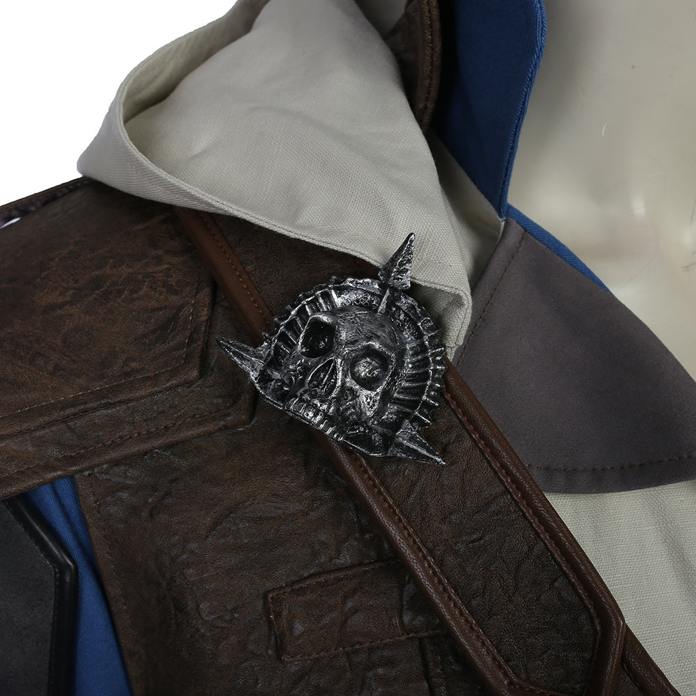 Assassin's Creed IV Black Flag Edward Kenway Full Set Cosplay Costume Custom - Halloweez