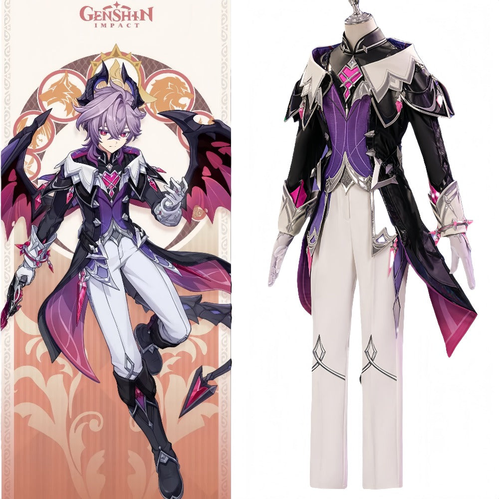 Genshin Impact Durin Complete Costume Set - Full Outfit with Accessories for Cosplay