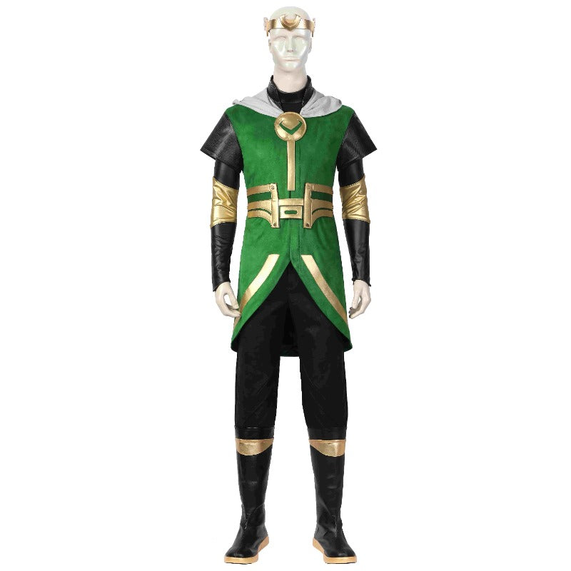 Halloweez Loki Cosplay Costume - Embrace the Mischief with Loki Laufeyson Outfit