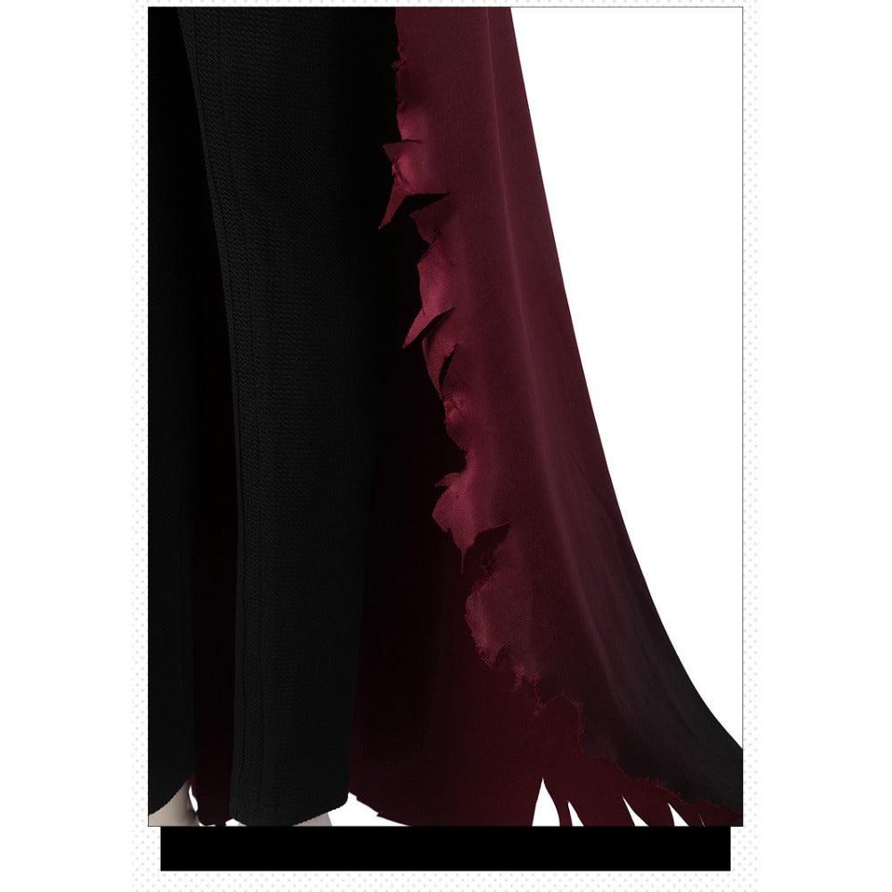 Scarlet Witch Wanda Darkhold Costume Doctor Strange Multiverse of Madness Cosplay Outfit for Halloween - Halloweez