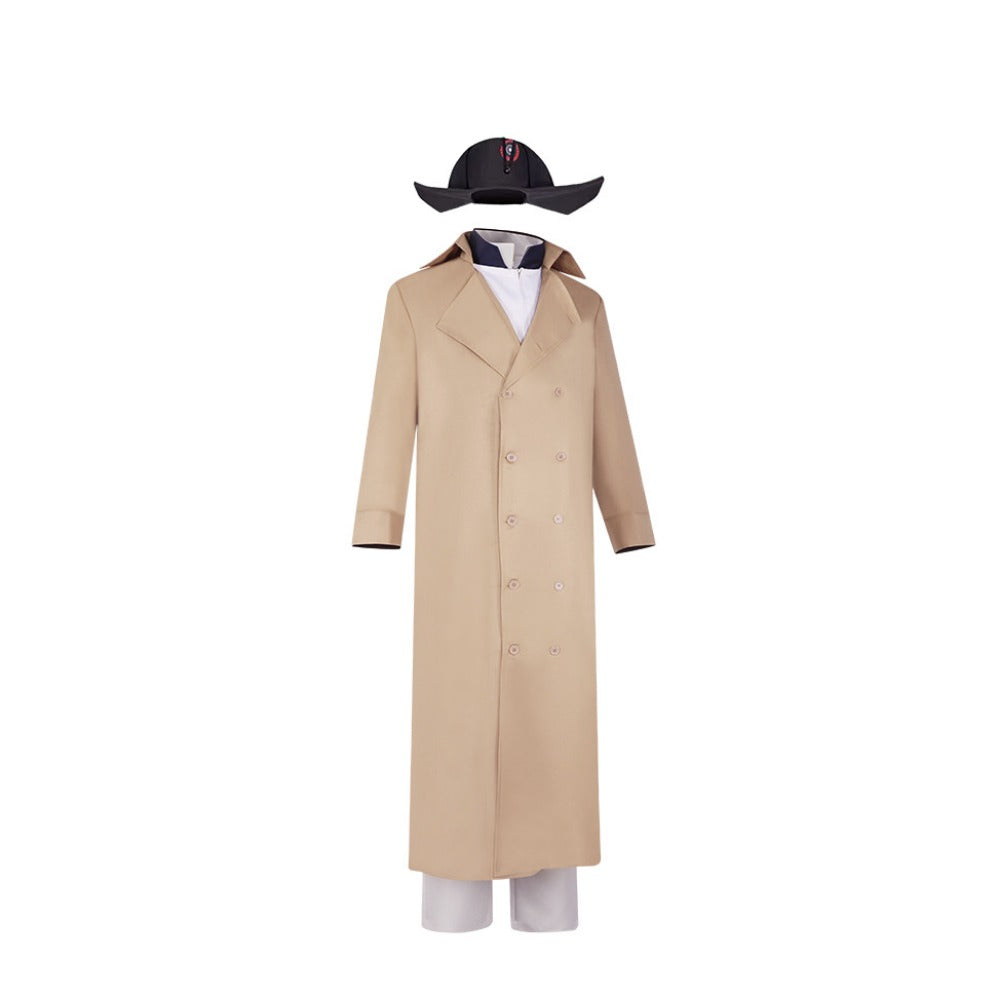 Napoleon Movie Cosplay Costume - Medieval Court Retro Style for Stage Performance