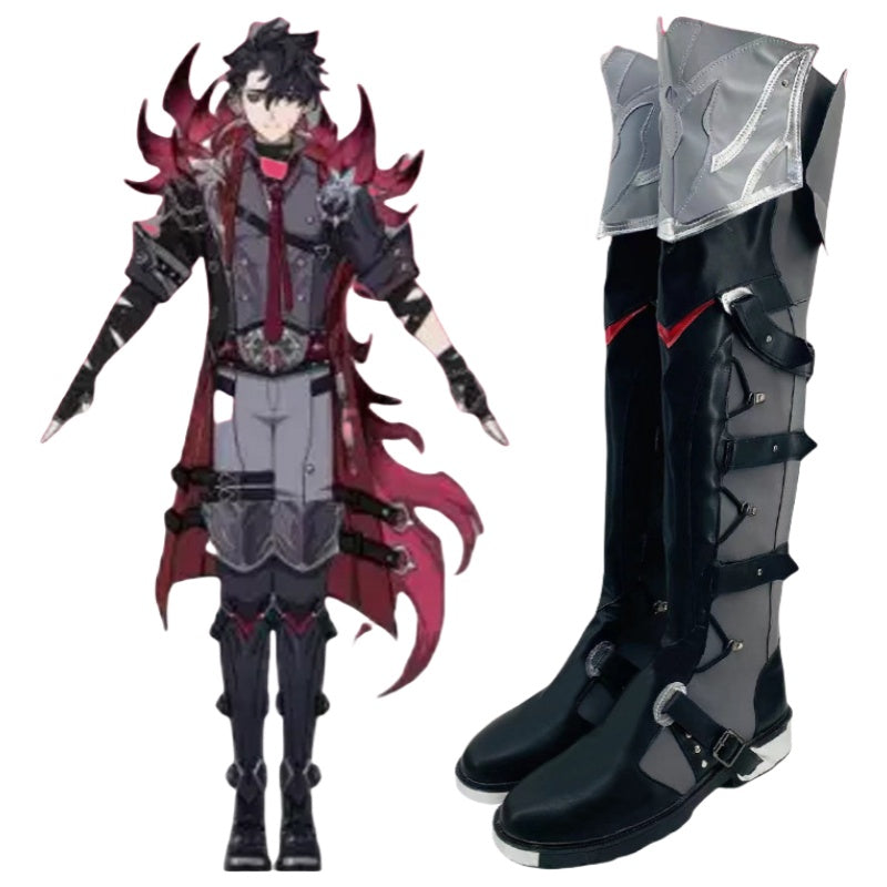Genshin Impact Wriothesley Cosplay Shoes for Anime Conventions and Performances - Halloweez