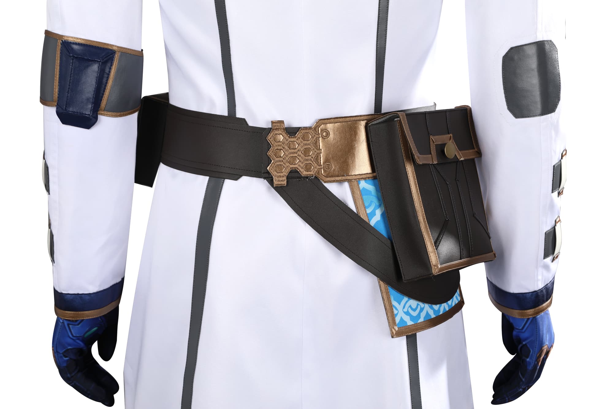 Premium Valorant Cypher Cosplay Costume Full Set for Game Role Play - Halloweez