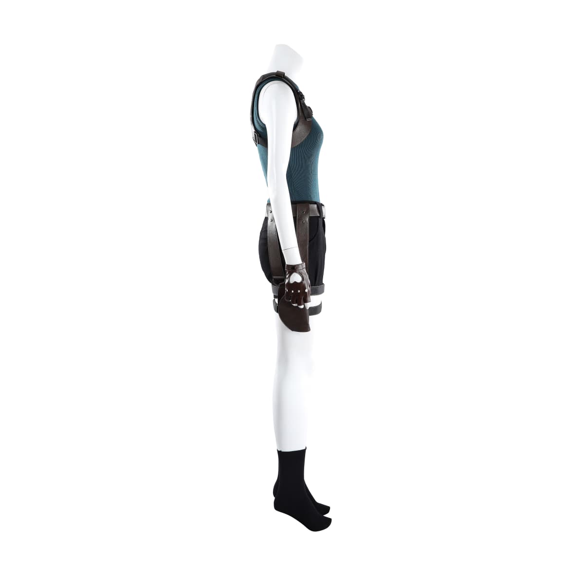 Tomb Raider Live Action Series Lara Croft Full Set Cosplay Costume, Complete Outfit for Cos Party & Halloween - Halloweez