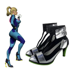 1506 Samus Aran Cosplay Shoes for Anime Expo and Performance - Halloweez