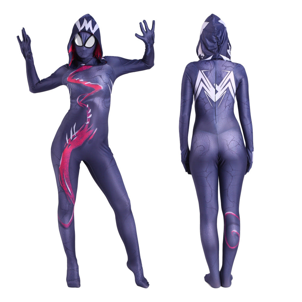 Spider-Gwen Cosplay Costume for Kids and Adults - Halloween Performance Suit - Halloweez