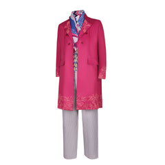 Charlie and the Chocolate Factory Willy Wonka Cosplay Costume Movie Same Role Play Stage Outfit - Halloweez