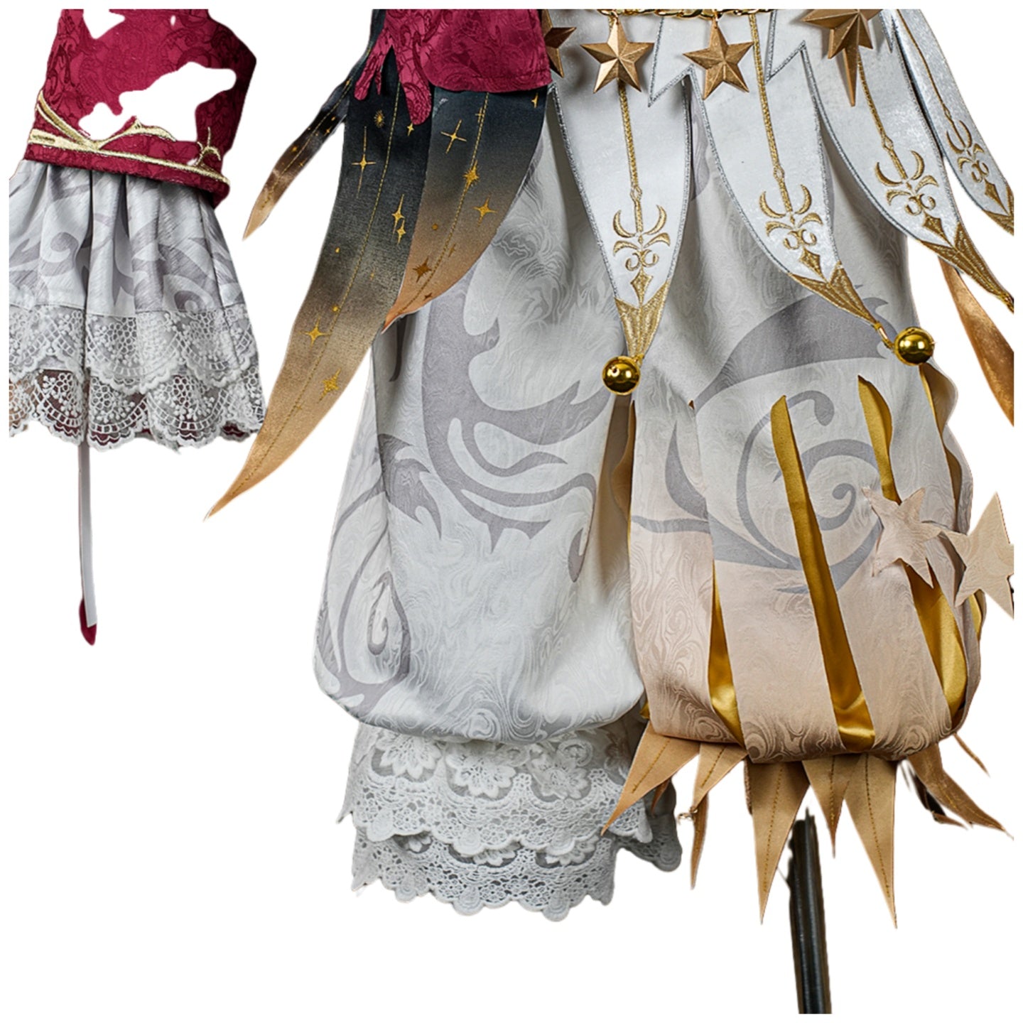 Identity V Noisy Star King Toy Merchant Crying Clown Cosplay Costume - Halloweez