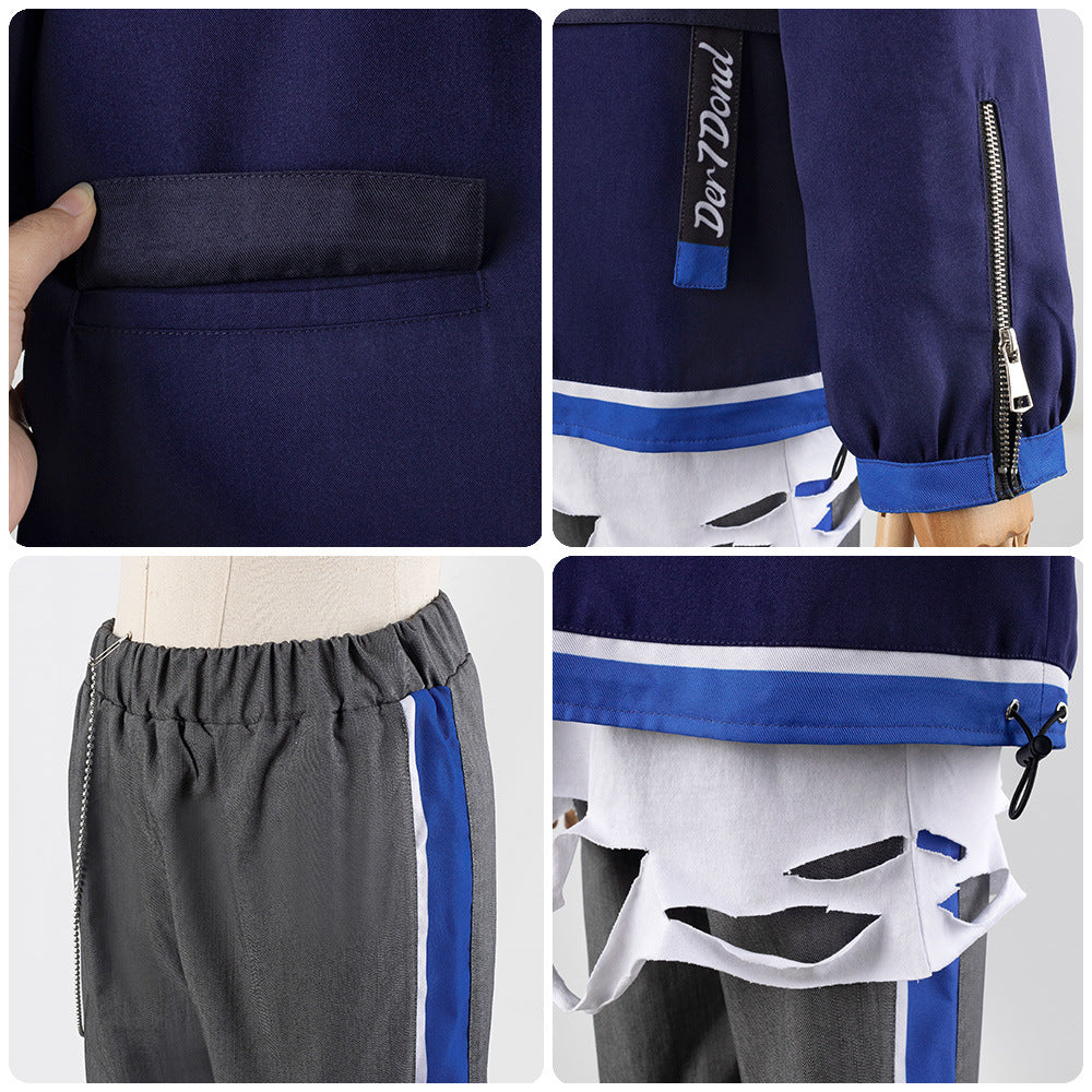 Project Sekai Aoyagi Toya Cosplay Costume - Anime Cosplay Outfit for Men and Women - Halloweez